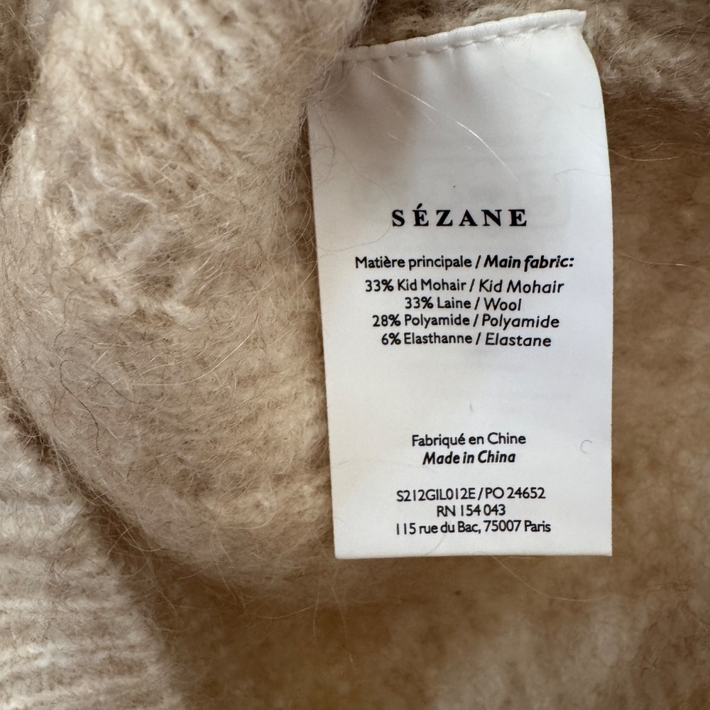 Sezane Aretha Jumper Soft Blush Pink - Picture 7 of 7